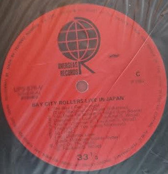 Bay City Rollers Live In Japan = ライヴ・イン・ジャパン