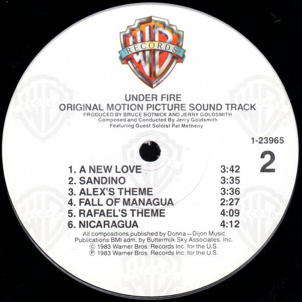 Under Fire (Original Motion Picture Sound Track)