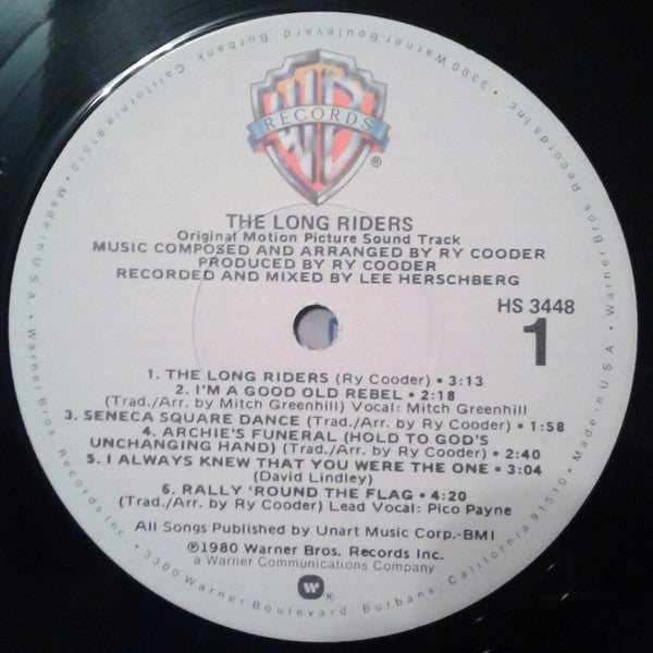 The Long Riders (Original Sound Track)