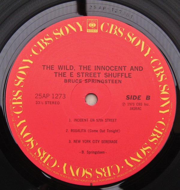 The Wild, The Innocent & The E Street Shuffle