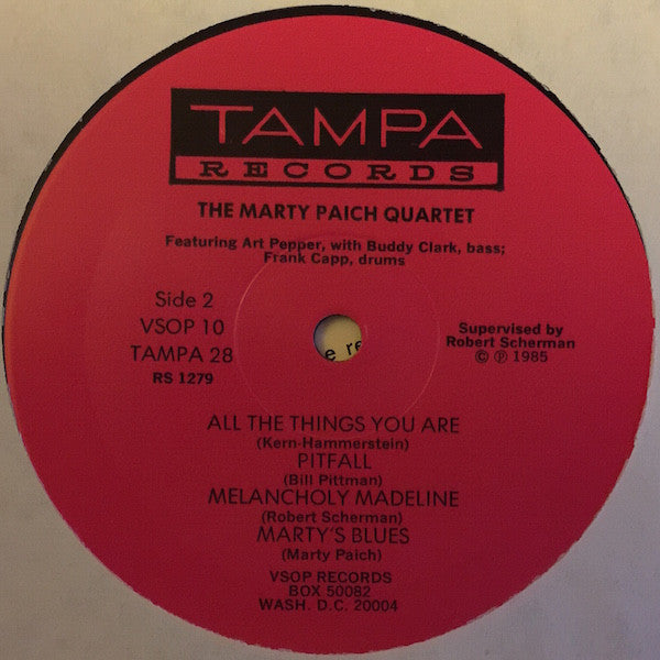 Marty Paich Quartet