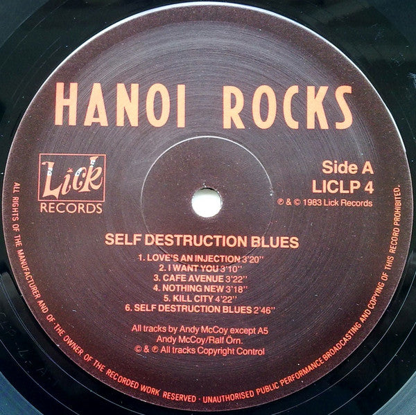Self Destruction Blues