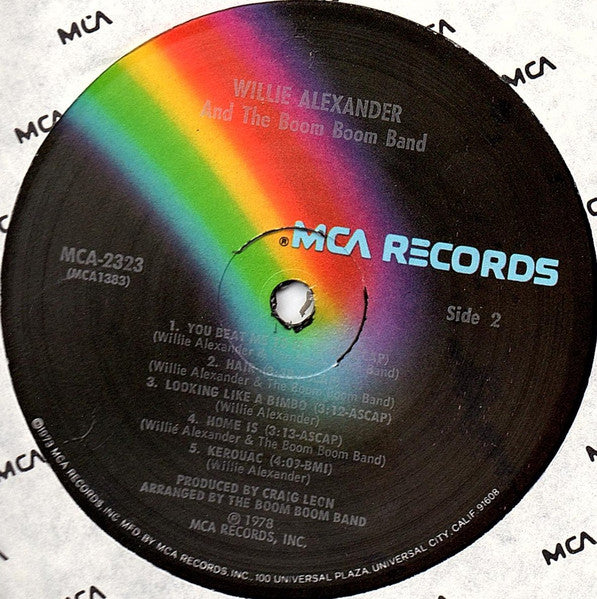 Willie Alexander And The Boom Boom Band