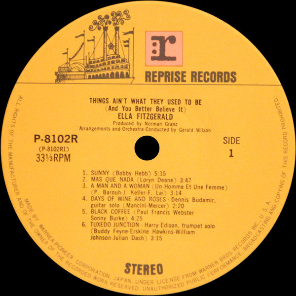 Things Ain't What They Used To Be (And You Better Believe It)