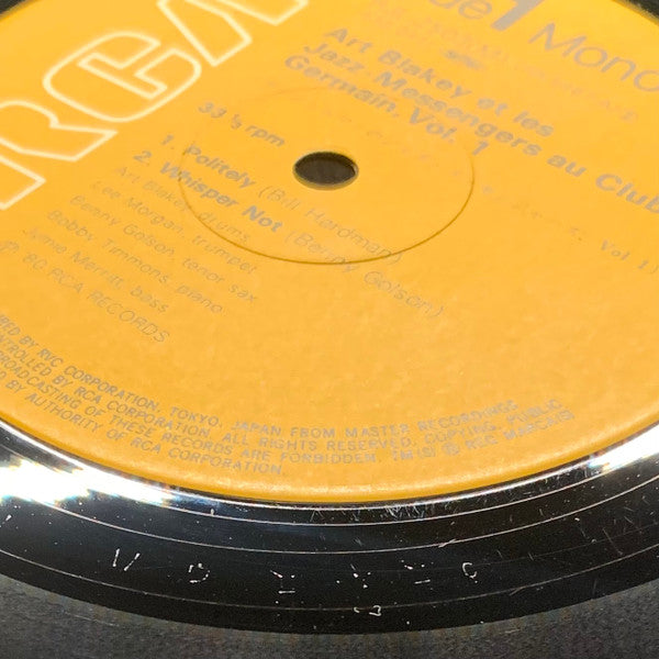 Au Club Saint-Germain / Vol. 1