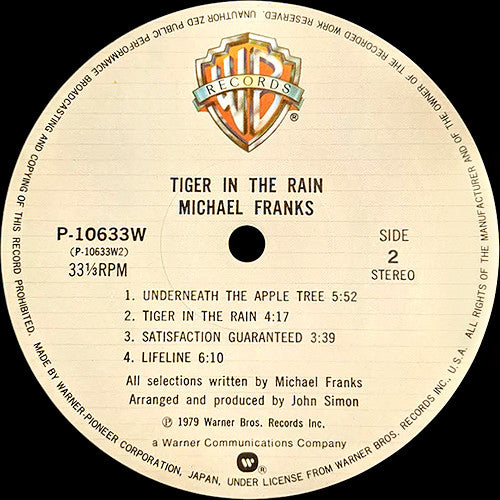 Tiger In The Rain