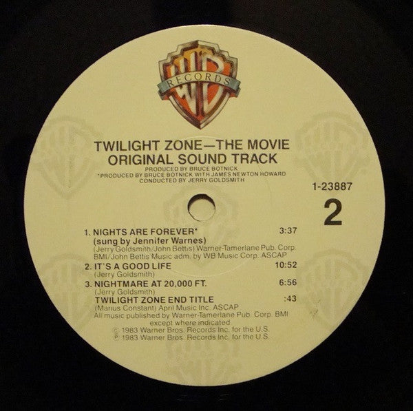 Twilight Zone - The Movie (Original Sound Track)