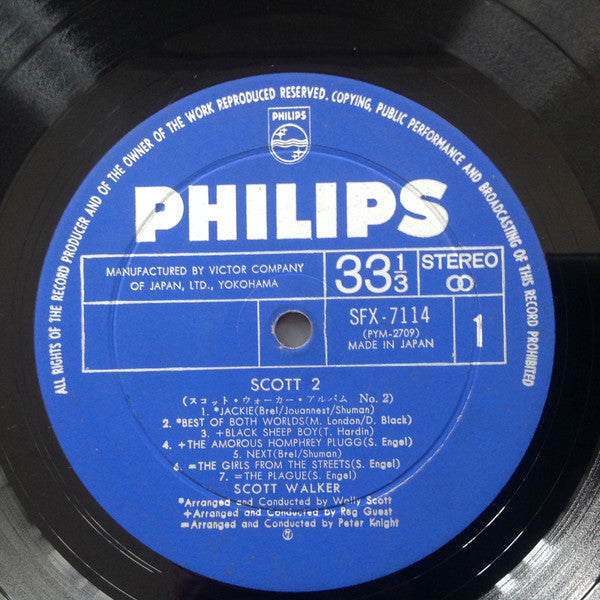 Scott 2 = スコット・ウォーカー・アルバム No. 2