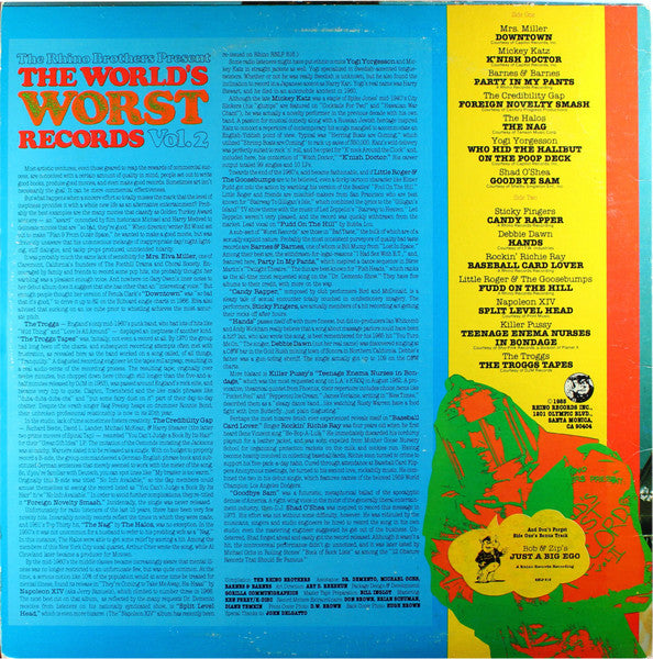 The Rhino Brothers Present The World's Worst Records Vol. 2