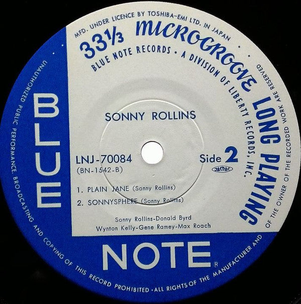 Sonny Rollins Volume 1