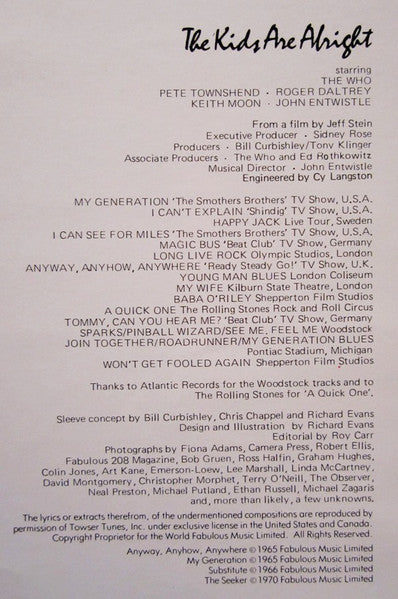 The Kids Are Alright