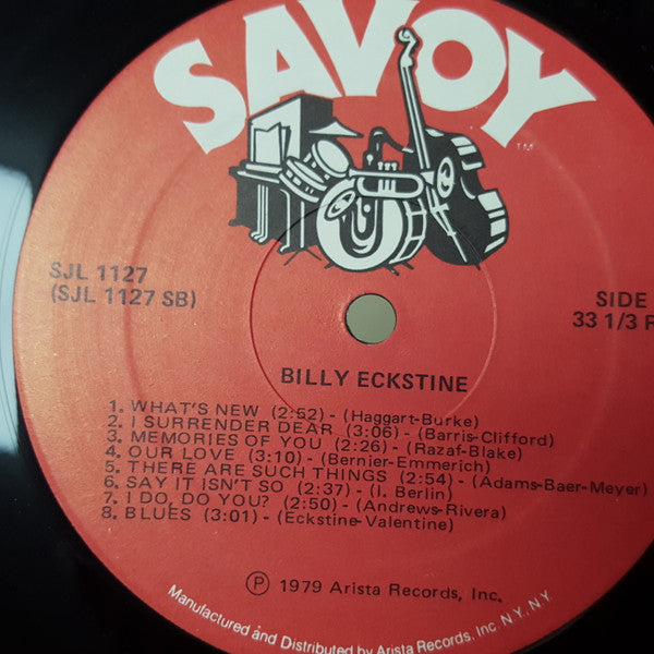 Billy Eckstine Sings