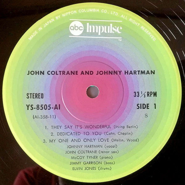 John Coltrane And Johnny Hartman