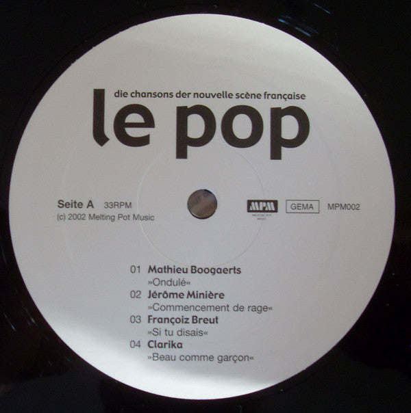Le Pop (Die Chansons Der Nouvelle Scène Française)