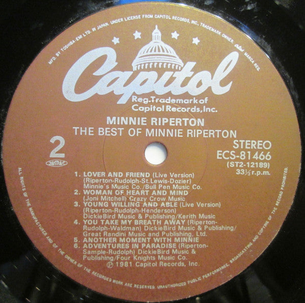 The Best Of Minnie Riperton