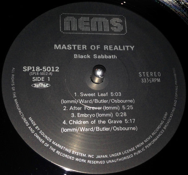 Master Of Reality