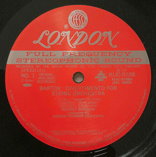 Divertimento For String Orchestra