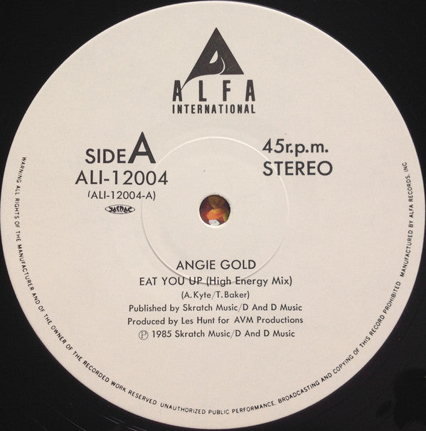 Eat You Up = 素敵なハイエナジー・ボーイ