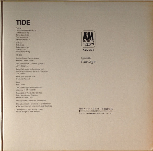 Tide = 潮流=イパネマの娘=