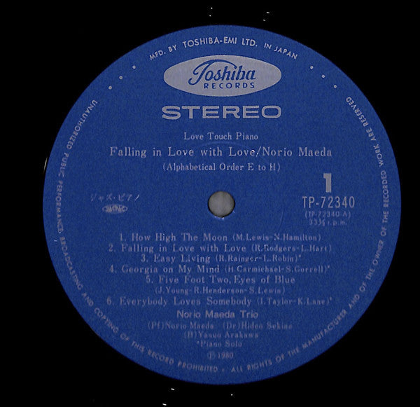 Falling In Love With Love