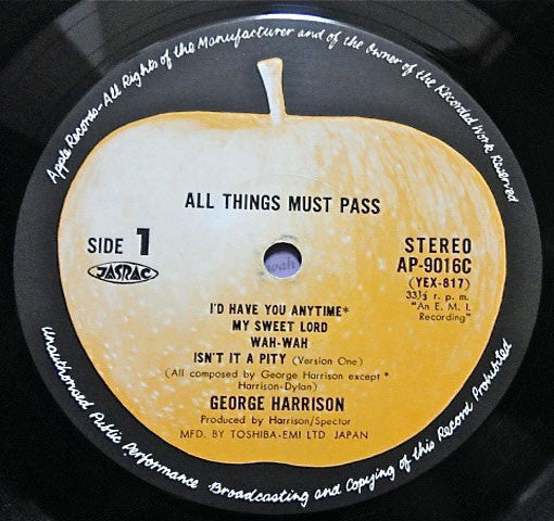 All Things Must Pass