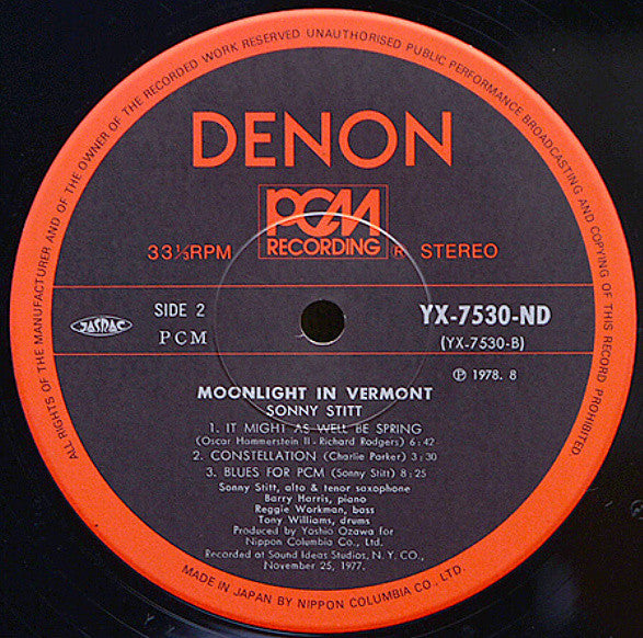 Moonlight In Vermont