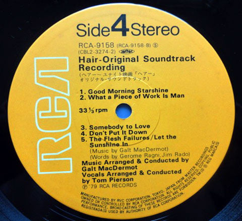 Hair (Original Soundtrack Recording)