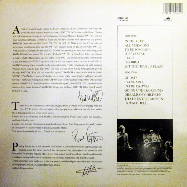 Dig The New Breed (Live)