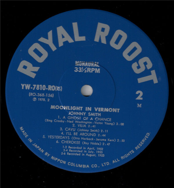 Moonlight In Vermont