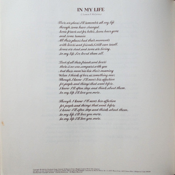 Love Songs = ラヴ・ソングス