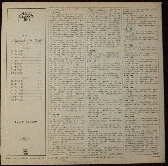 The Two And Three Part Inventions (Inventions & Sinfonias)