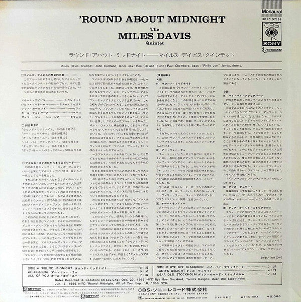 'Round About Midnight