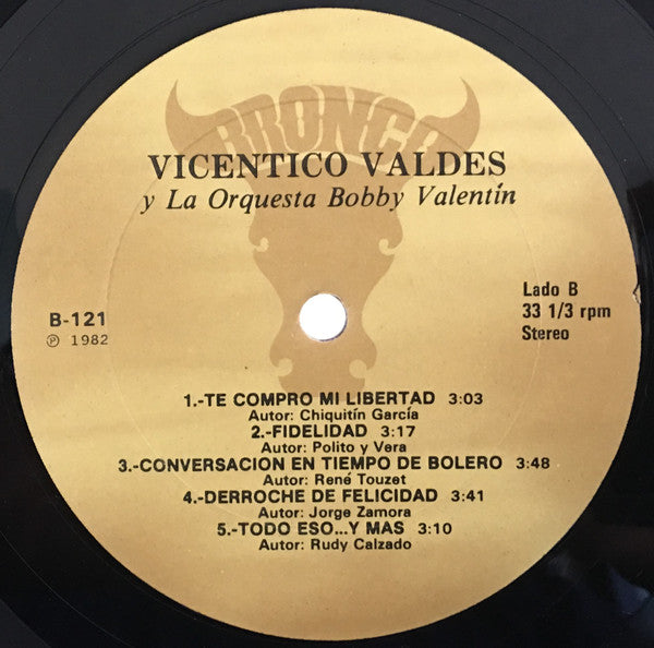 Vicentico Valdés y la Orquesta Bobby Valentin