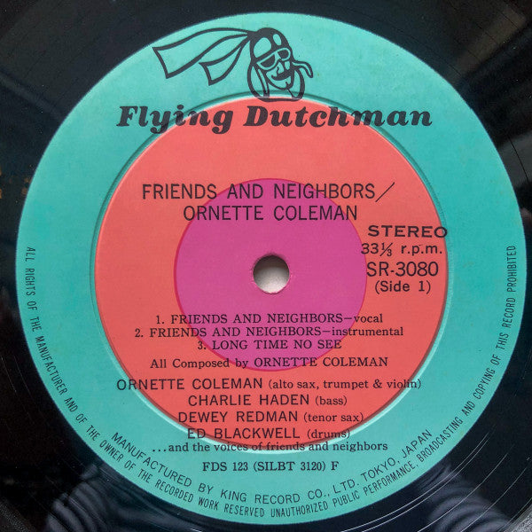 Friends And Neighbors - Ornette Live At Prince Street