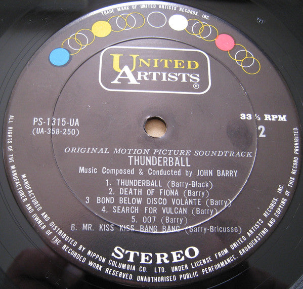 Thunderball (Original Motion Picture Soundtrack)