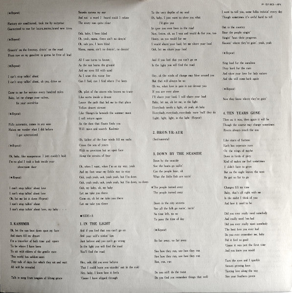 Physical Graffiti = フィジカル・グラフィティ