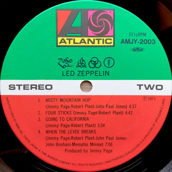 Led Zeppelin IV = レッド・ツェッペリン IV