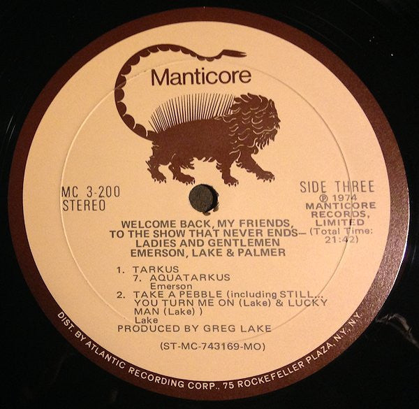 Welcome Back My Friends To The Show That Never Ends - Ladies And Gentlemen