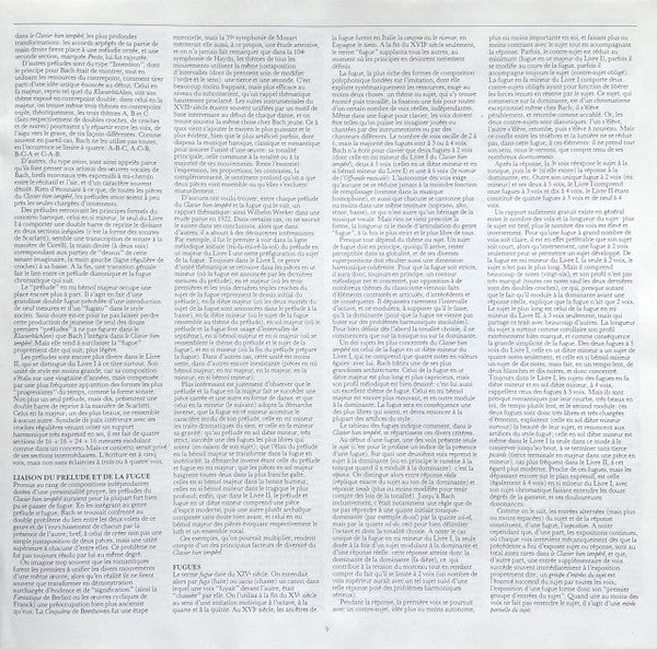 Das Wohltemperierte Klavier BWV 846-893 = The Well-Tempered Clavier = Le Clavier Bien Tempéré