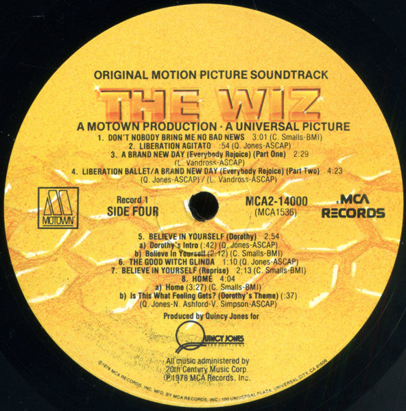 The Wiz (Original Motion Picture Soundtrack)
