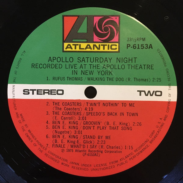 Apollo Saturday Night