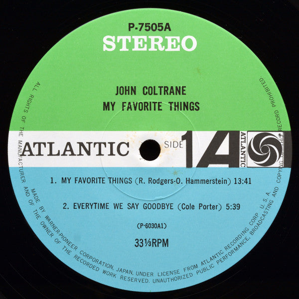 My Favorite Things = マイ・フェイヴァリット・シングス