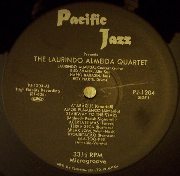 Laurindo Almeida Quartet Featuring Bud Shank