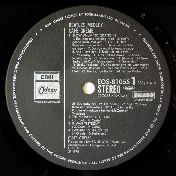 ビートルズなーんちゃって!? = Beatles Medley