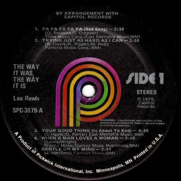 The Way It Was The Way It Is