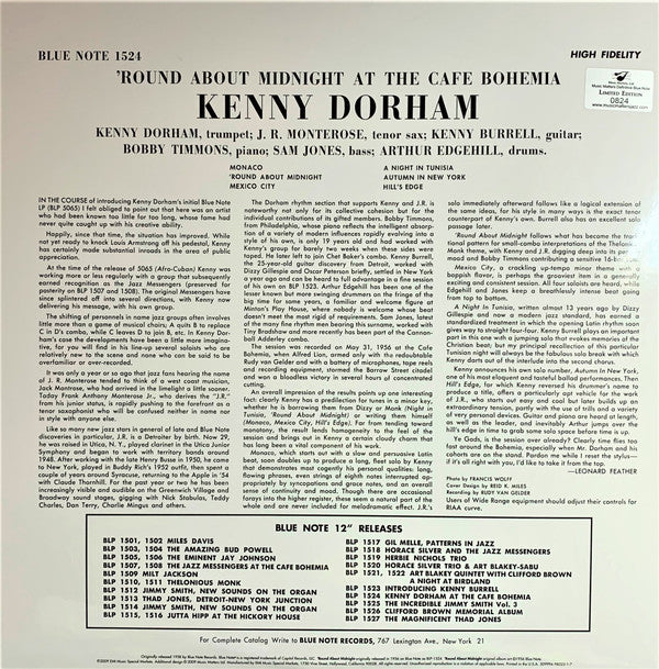 'Round About Midnight At The Cafe Bohemia