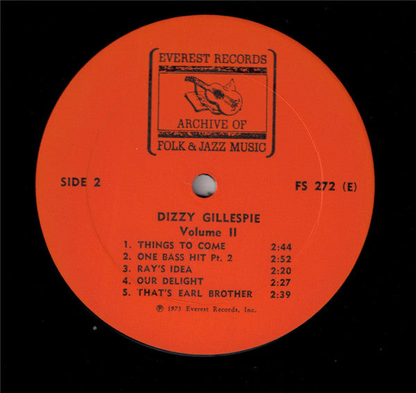Dizzy Gillespie Volume II