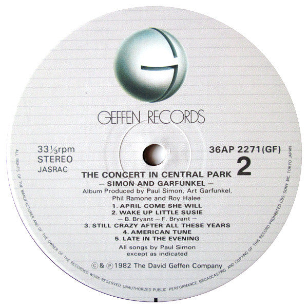 The Concert In Central Park