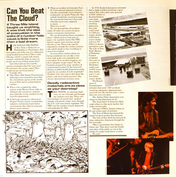 No Nukes - From The Muse Concerts For A Non-Nuclear Future - Madison Square Garden - September 19-23, 1979