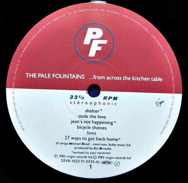 ... From Across The Kitchen Table